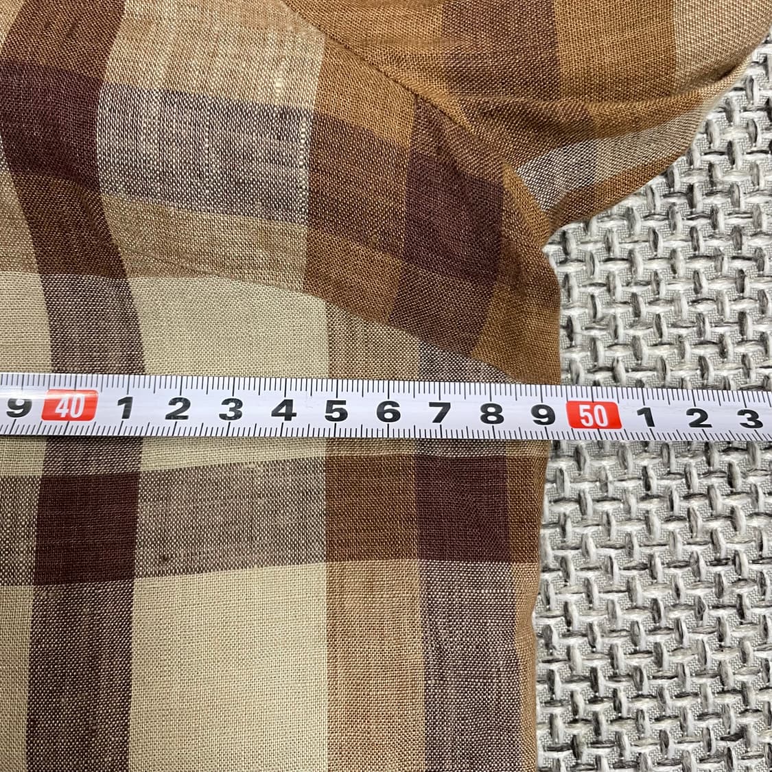 빈폴 체크 린넨 셔츠 100 상품이미지6