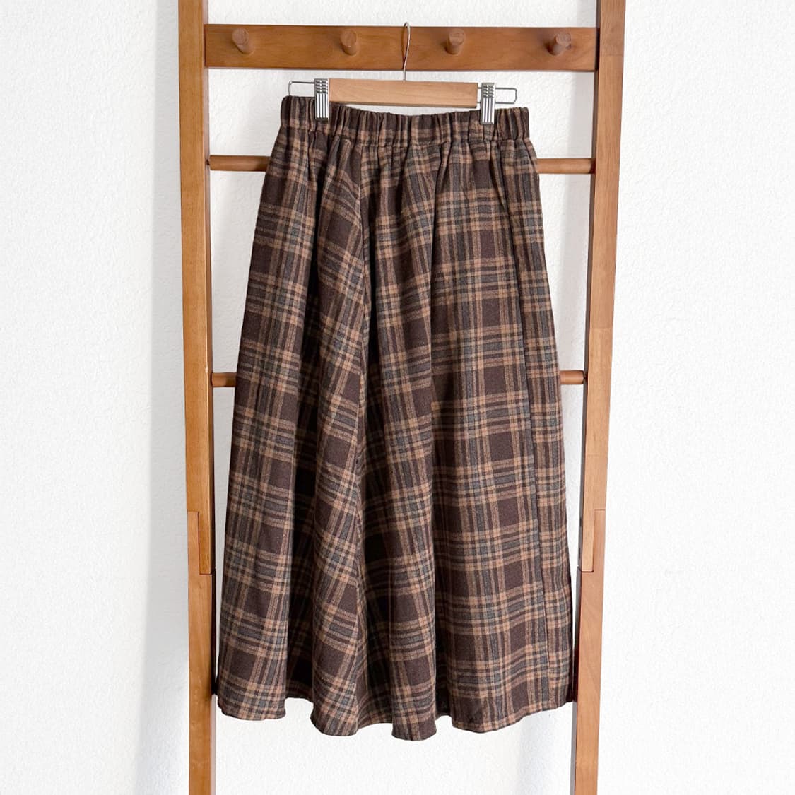 아오이 찻집 체크 스커트 상품이미지1