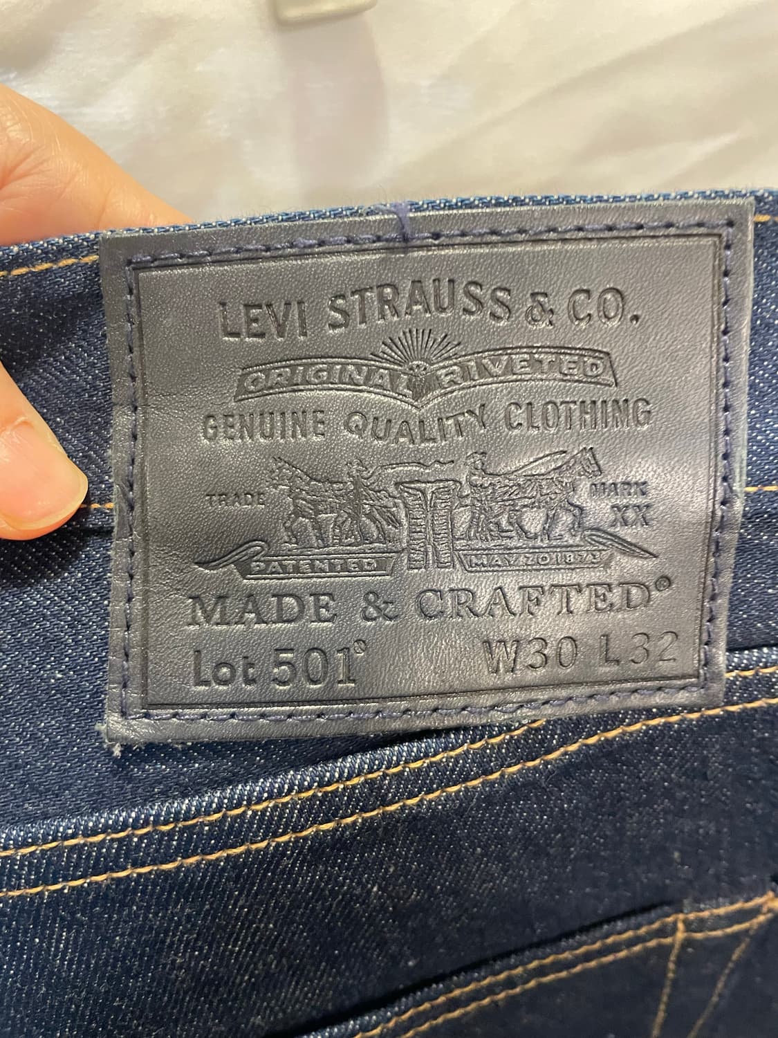 리바이스 501 데님팬츠 상품이미지3