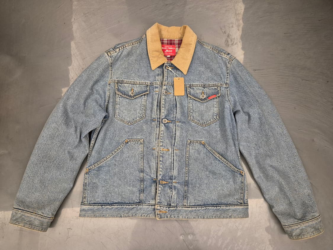 90s BLUE FAMILY by Benetton 데님 자켕 상품이미지1