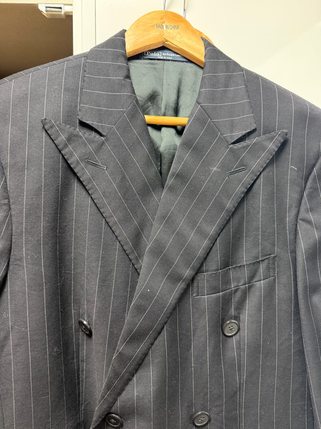 폴로 랄프로렌 블랙 스트라이프 더블 상품이미지1