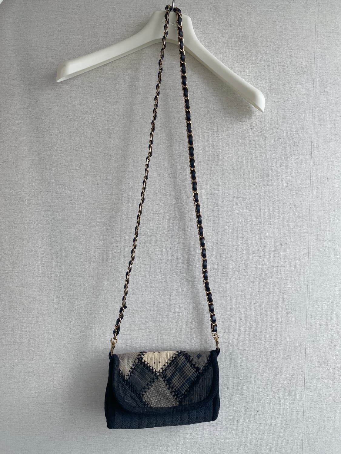 빈티지 퀼트 지갑 가방 상품이미지4