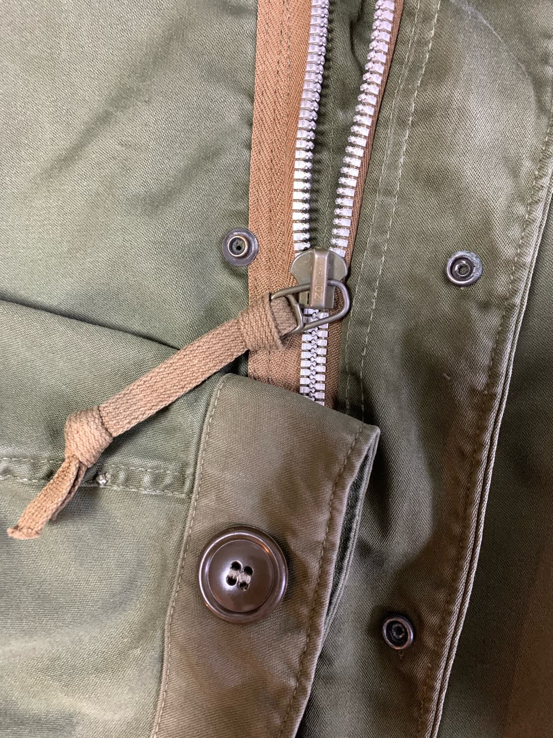 오리지널 M-51 피쉬테일 파카 1세대 진나단 풀세트 상품이미지3