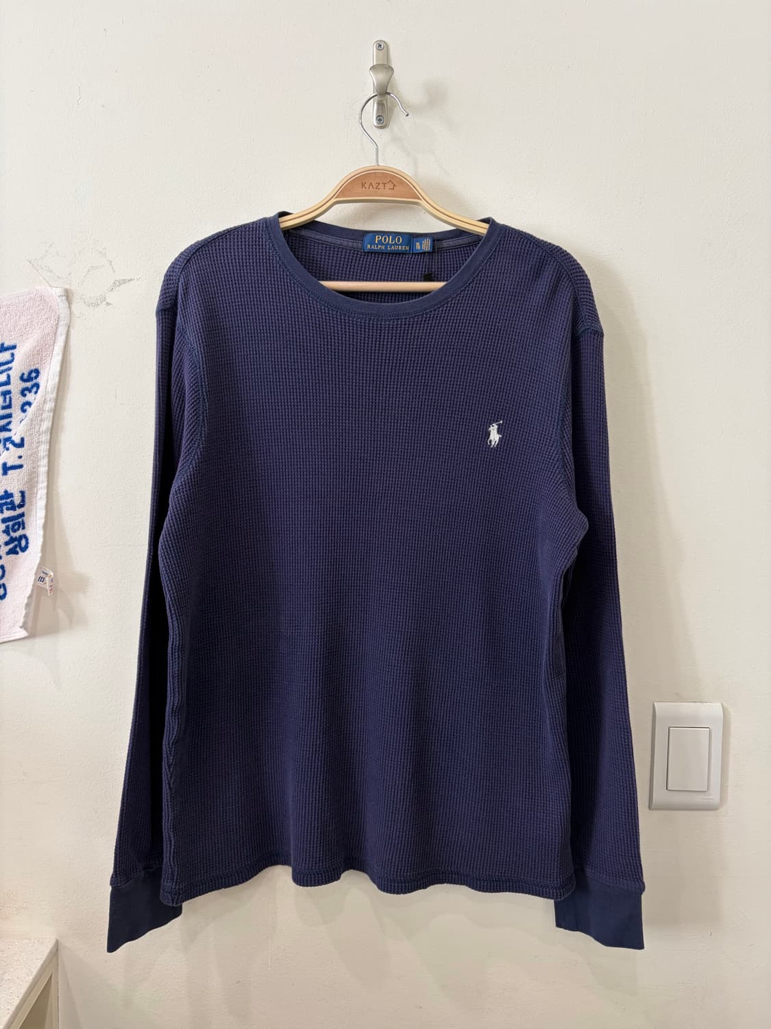 130. 폴로 롱슬리브 와플티 긴팔 상품이미지1