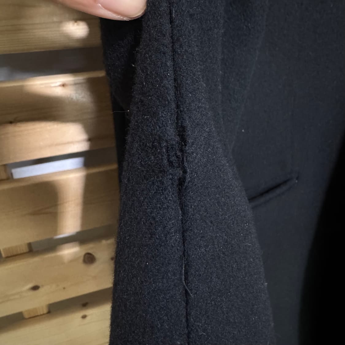 준지 캐시미어 코트 상품이미지4