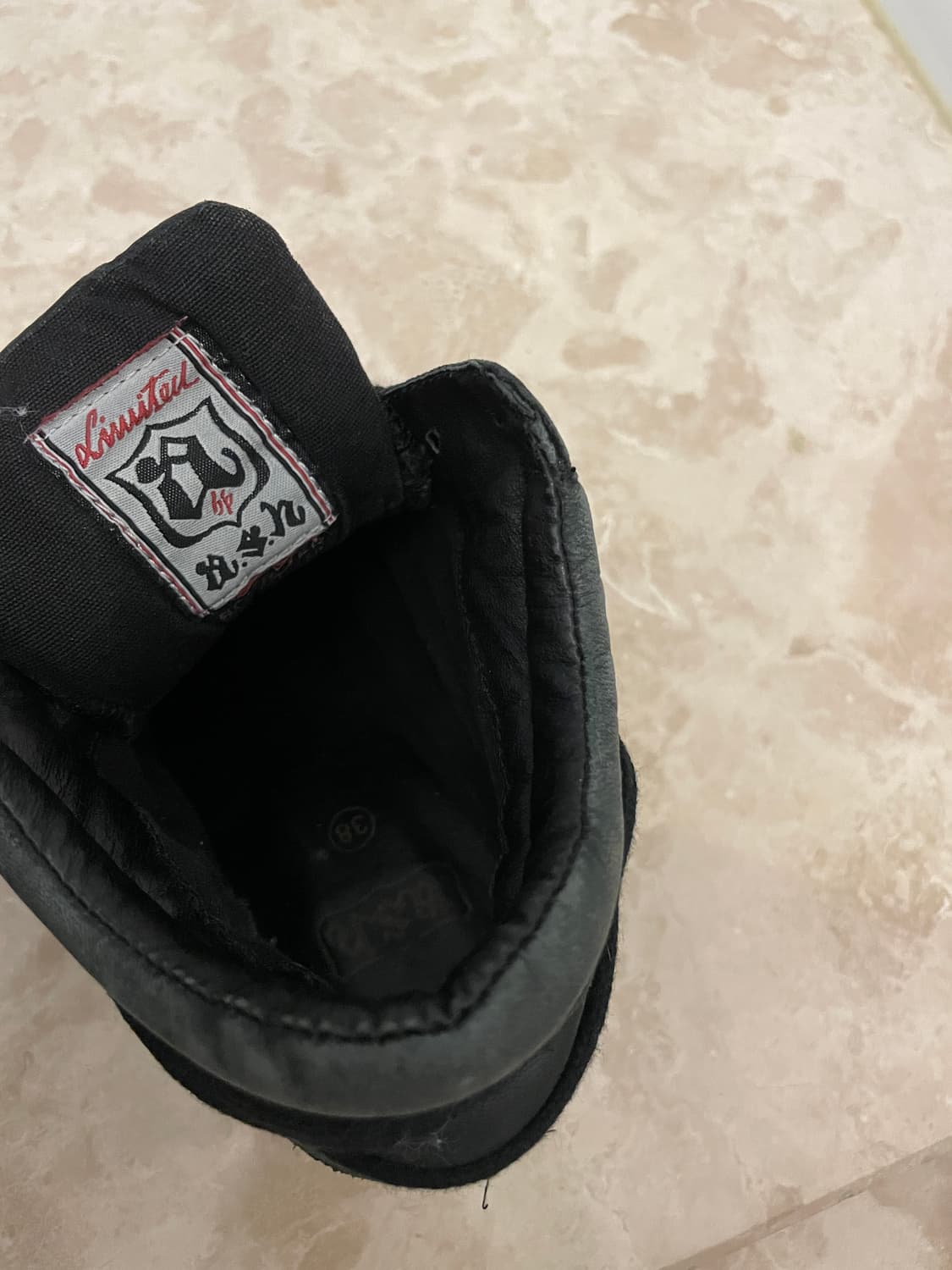 Ash 아쉬 블랙 보위 웨지힐 스니커즈 상품이미지4