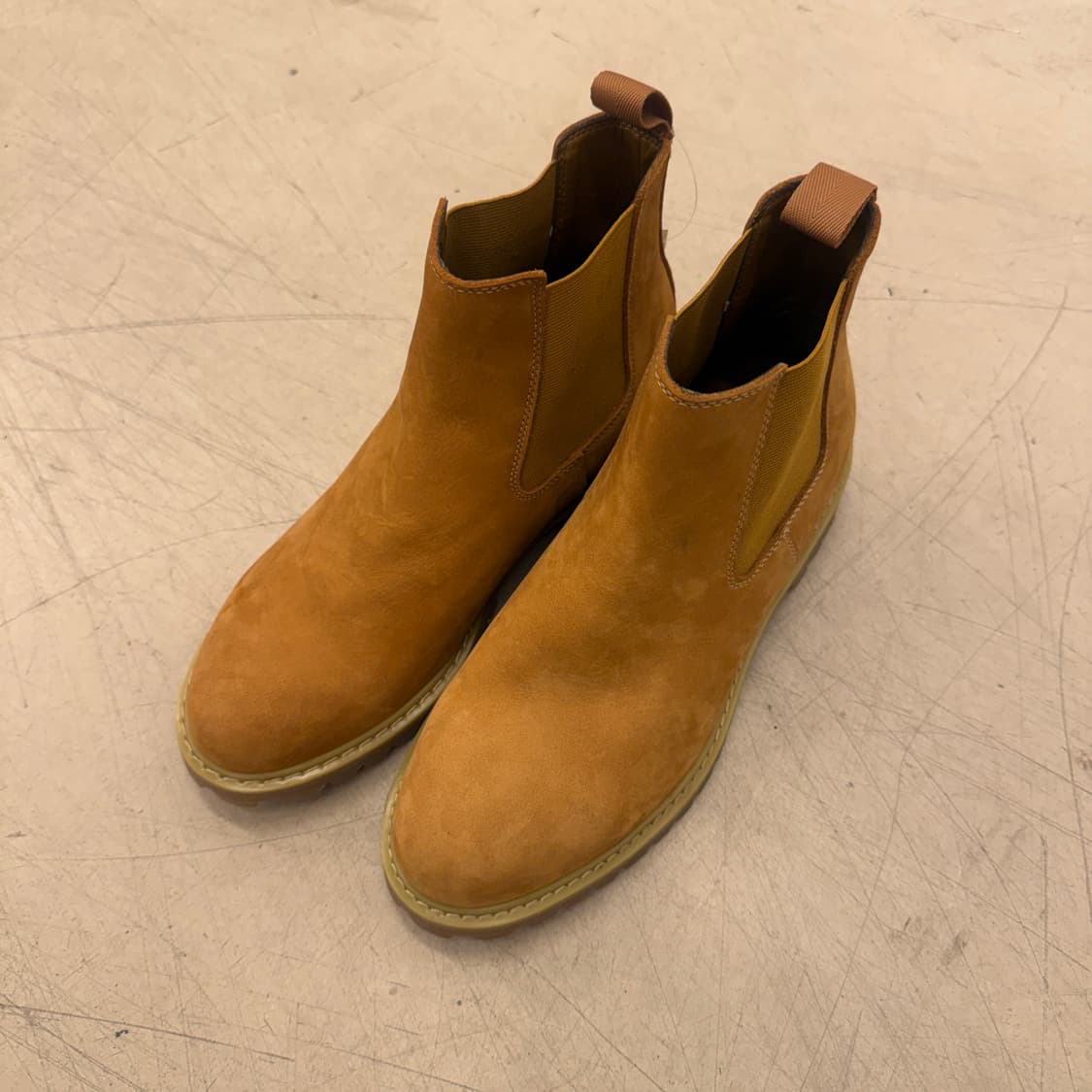 호킨스 스웨이드 브라운 첼시 부츠 U747 상품이미지1