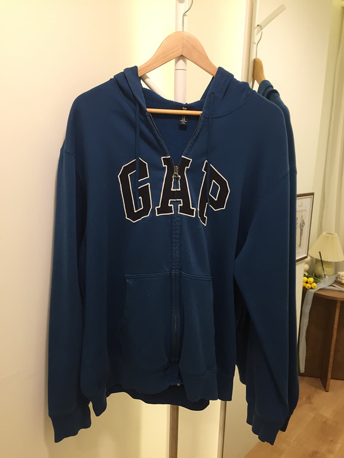 공용 GAP 오버핏 후드집업 100 상품이미지4