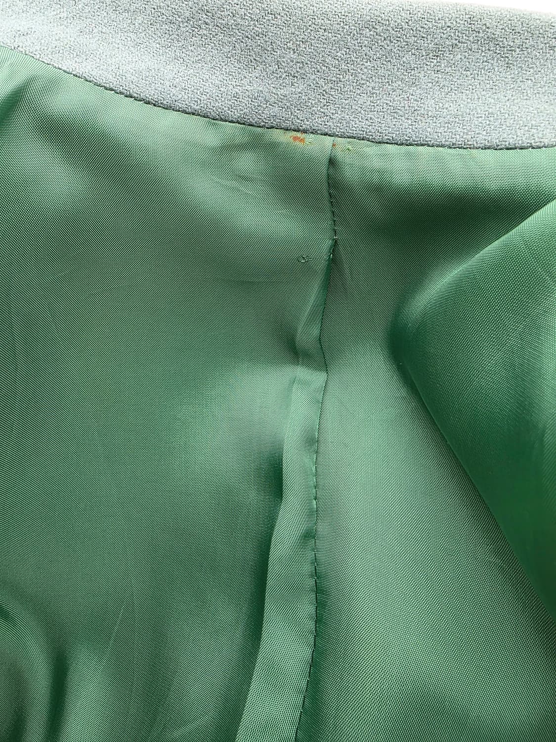 90s 빈티지 겐조(KENZO) 일러스트 라벨 울 셋업 슈트 상품이미지6