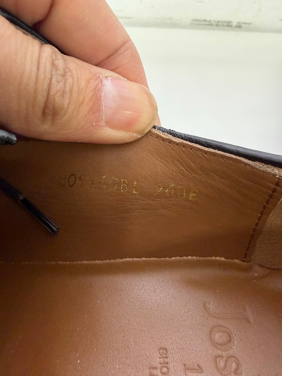 정품) 조셉트 블랙 더비 슈즈 레이스업 남성 구두 260 상품이미지8