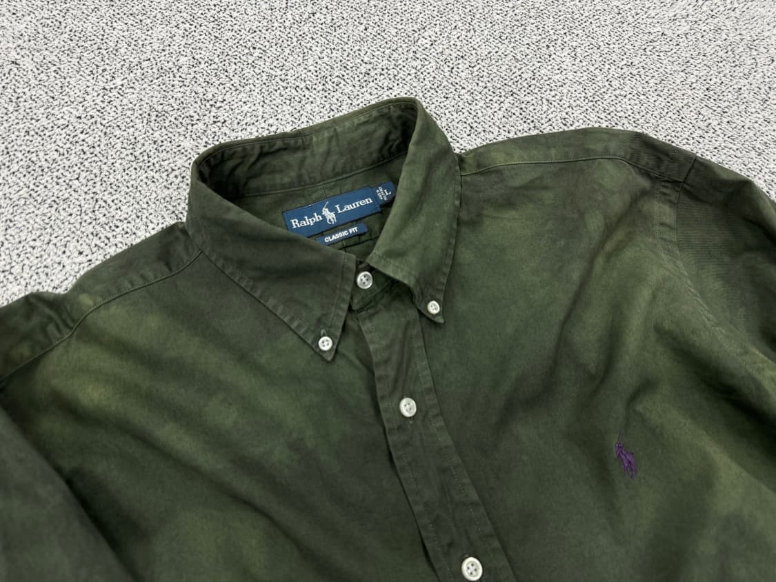 폴로 랄프로렌 90s 타이다이 긴팔셔츠 상품이미지3