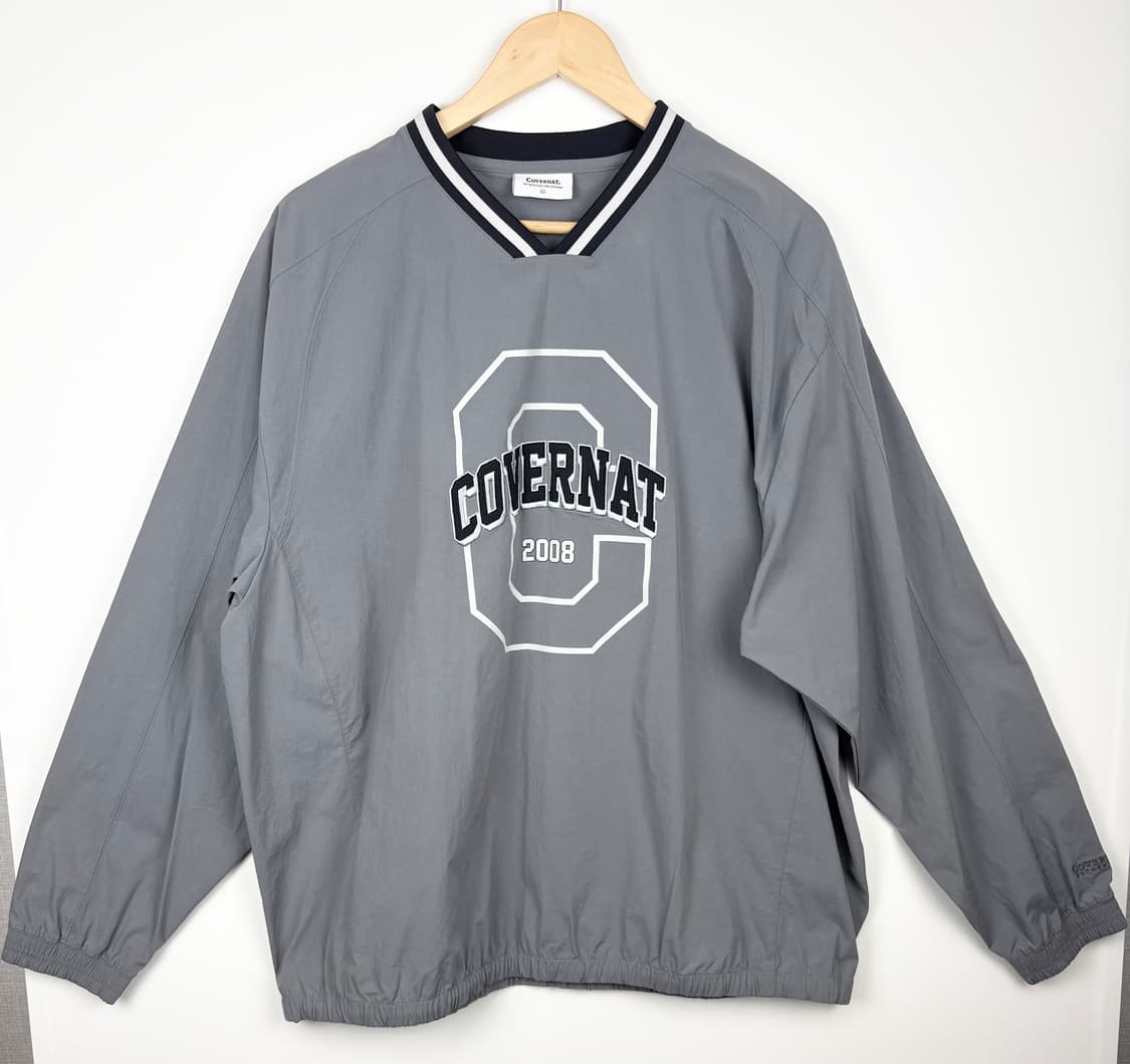 커버낫 아치 블록코어 맨투맨 상품이미지1