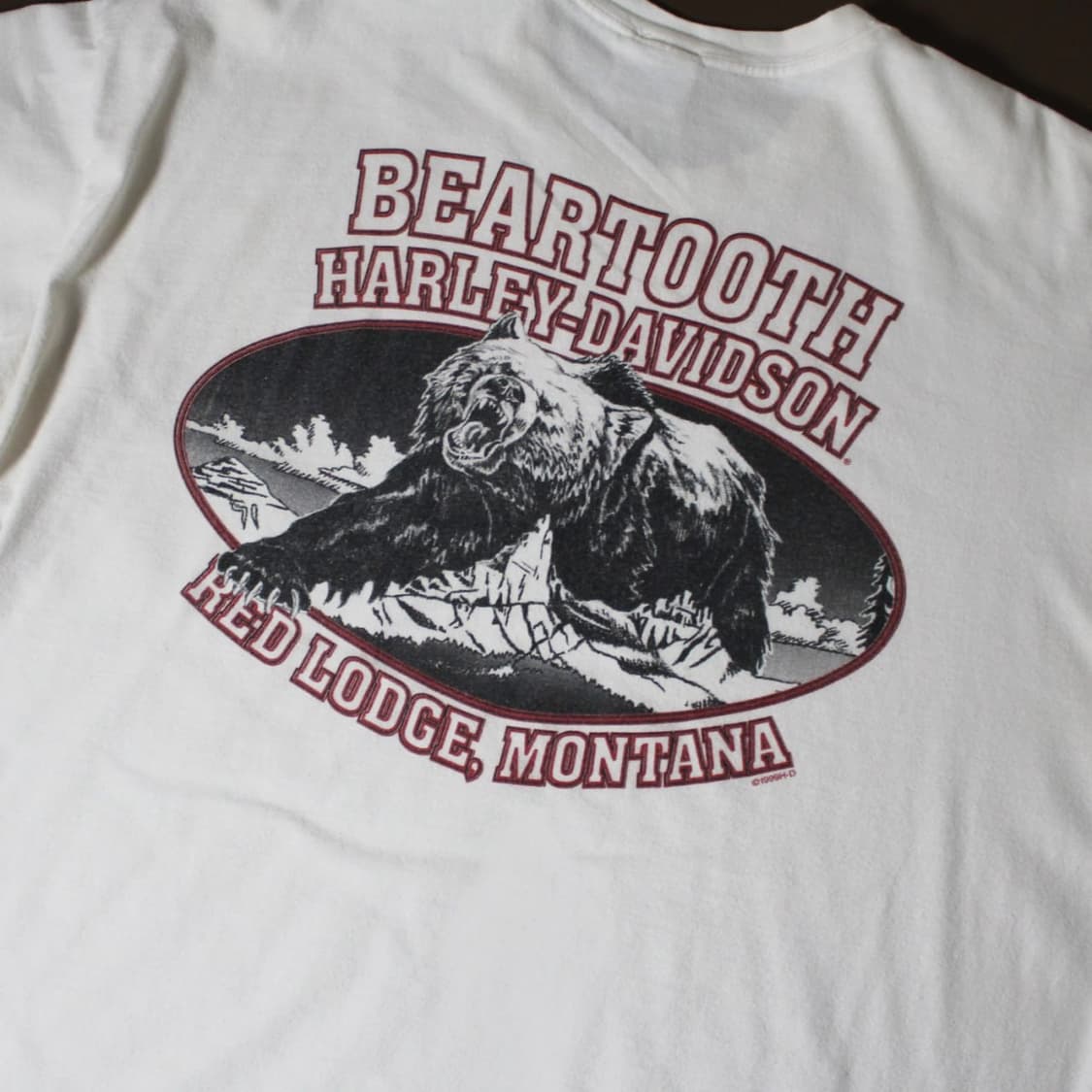 Harley-Davidson 할리데이비슨 2001년 프린팅 반팔 티셔츠 상품이미지3