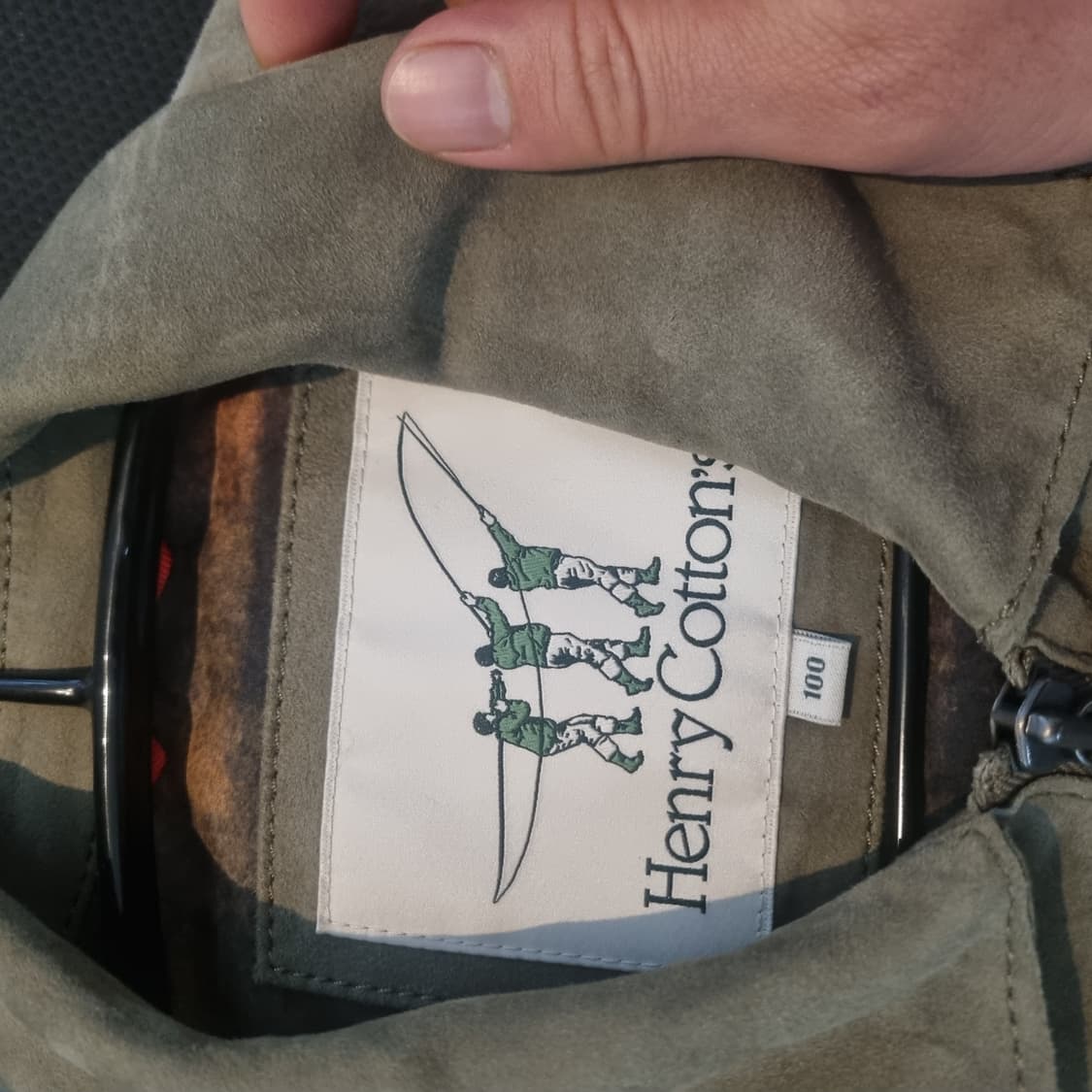 헨리코튼 스웨이드자켓 상품이미지5