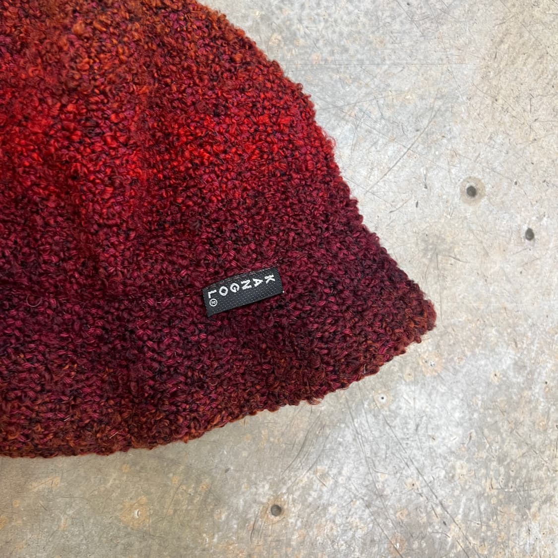 빈티지 캉골 그라데이션 부클 버킷햇 상품이미지2