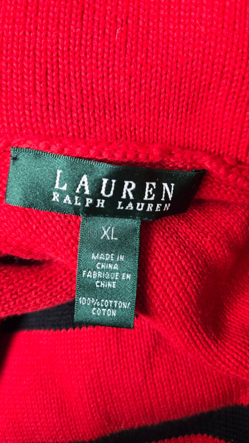 로렌 랄프로렌 스트라이프 토글 니트 상품이미지7