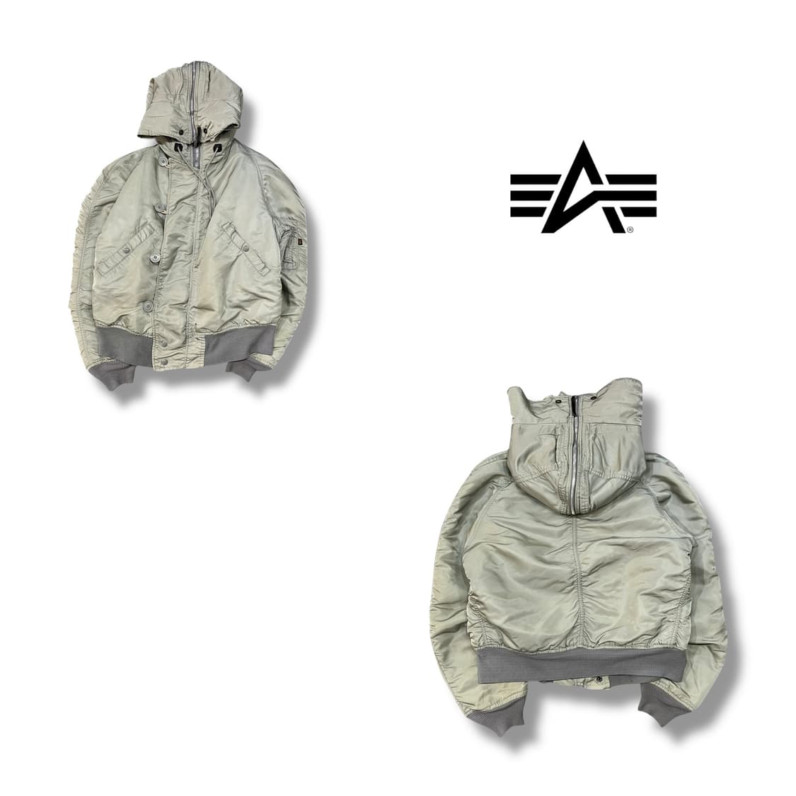  알파인더스트리 N2b 후드 ma-1 y13888 상품이미지1