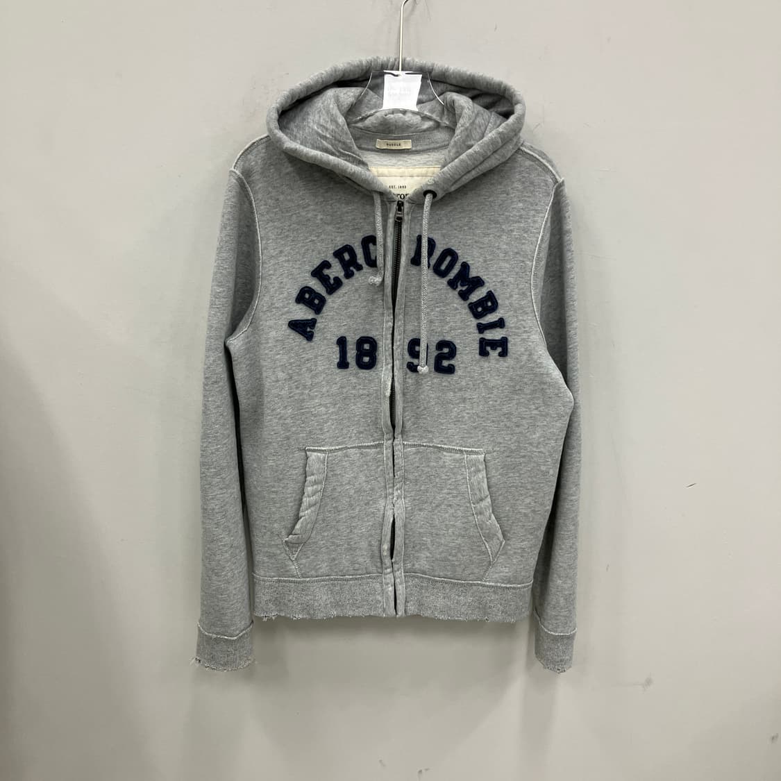 아베크롬비 그레이 후드 집업 상품이미지1