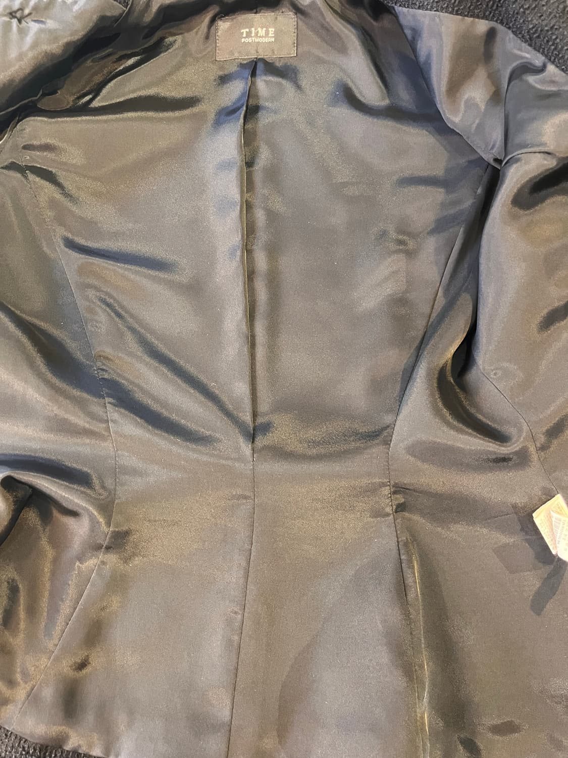 타임 블랙 텍스쳐 자켓 (이탈리아 원단) 상품이미지5