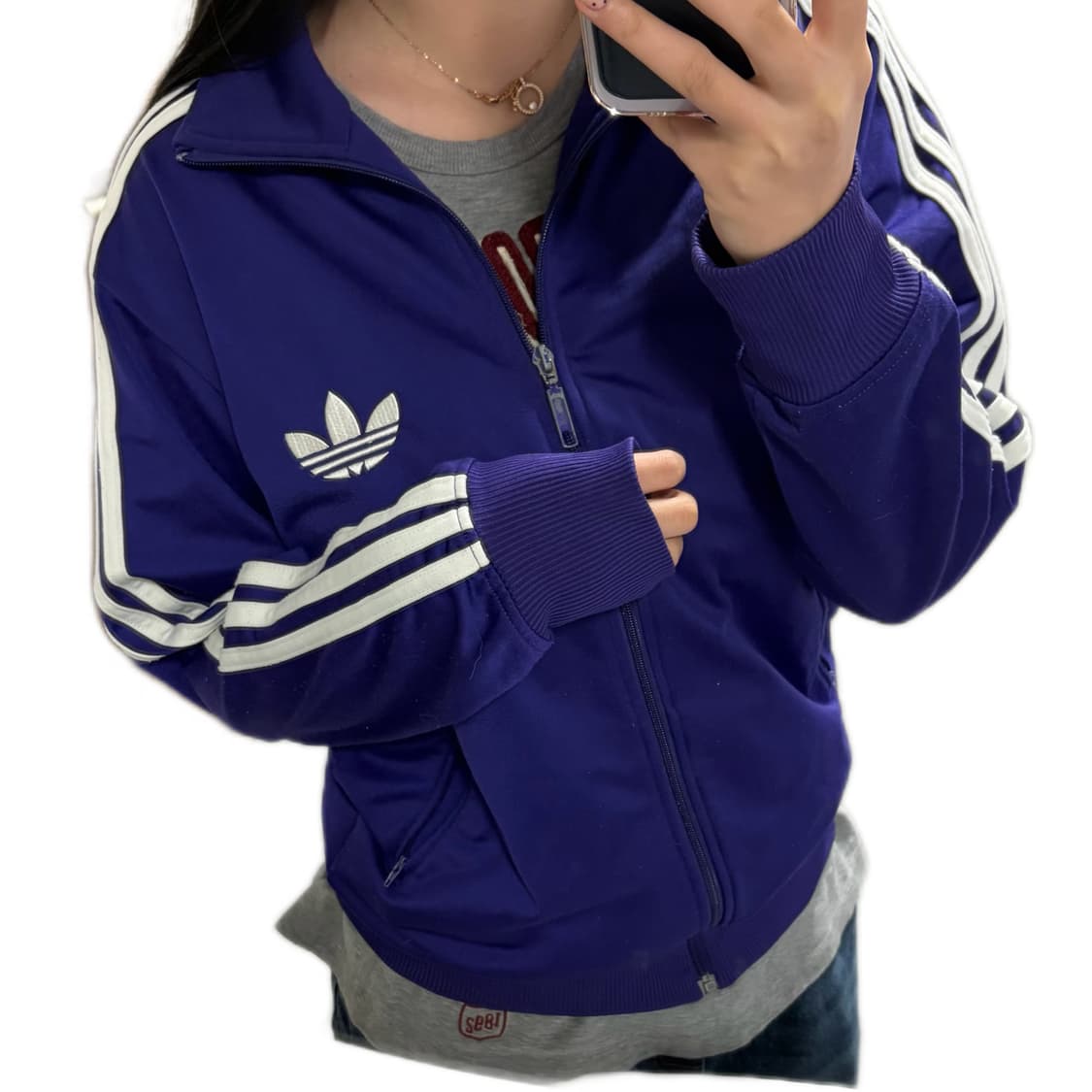 💜아디다스 구 파이어버드 퍼플 트랙탑 져지💜 상품이미지1