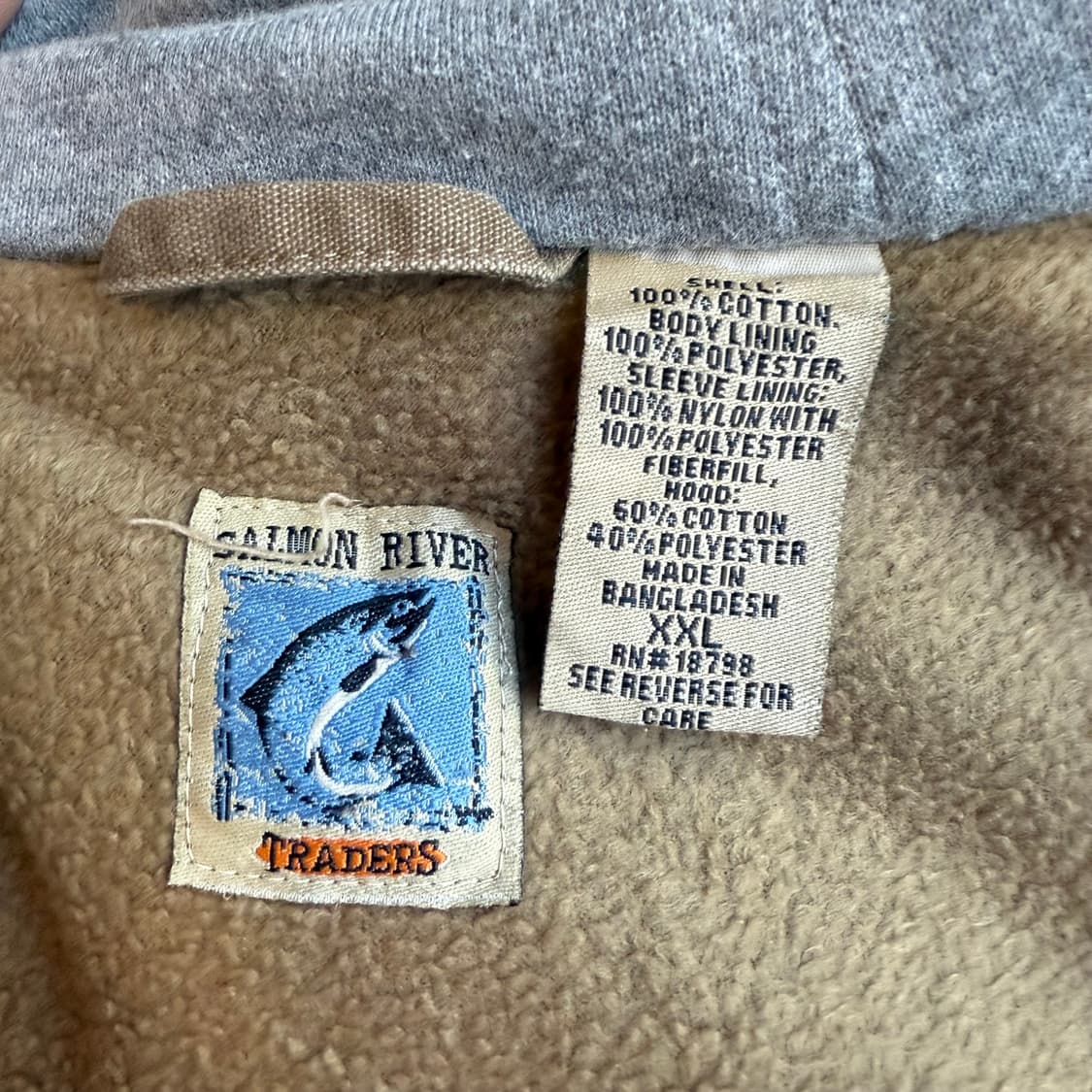 빈티지 후디자켓 베이지 상품이미지4