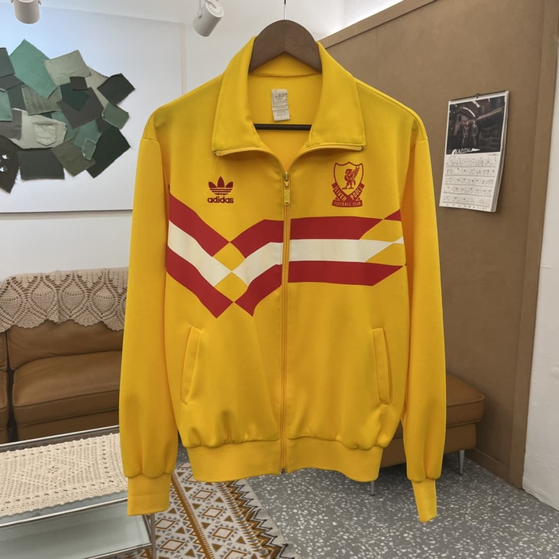 아디다스 빈티지 레트로 리버풀 유니폼 져지 집업 L C10617 상품이미지3