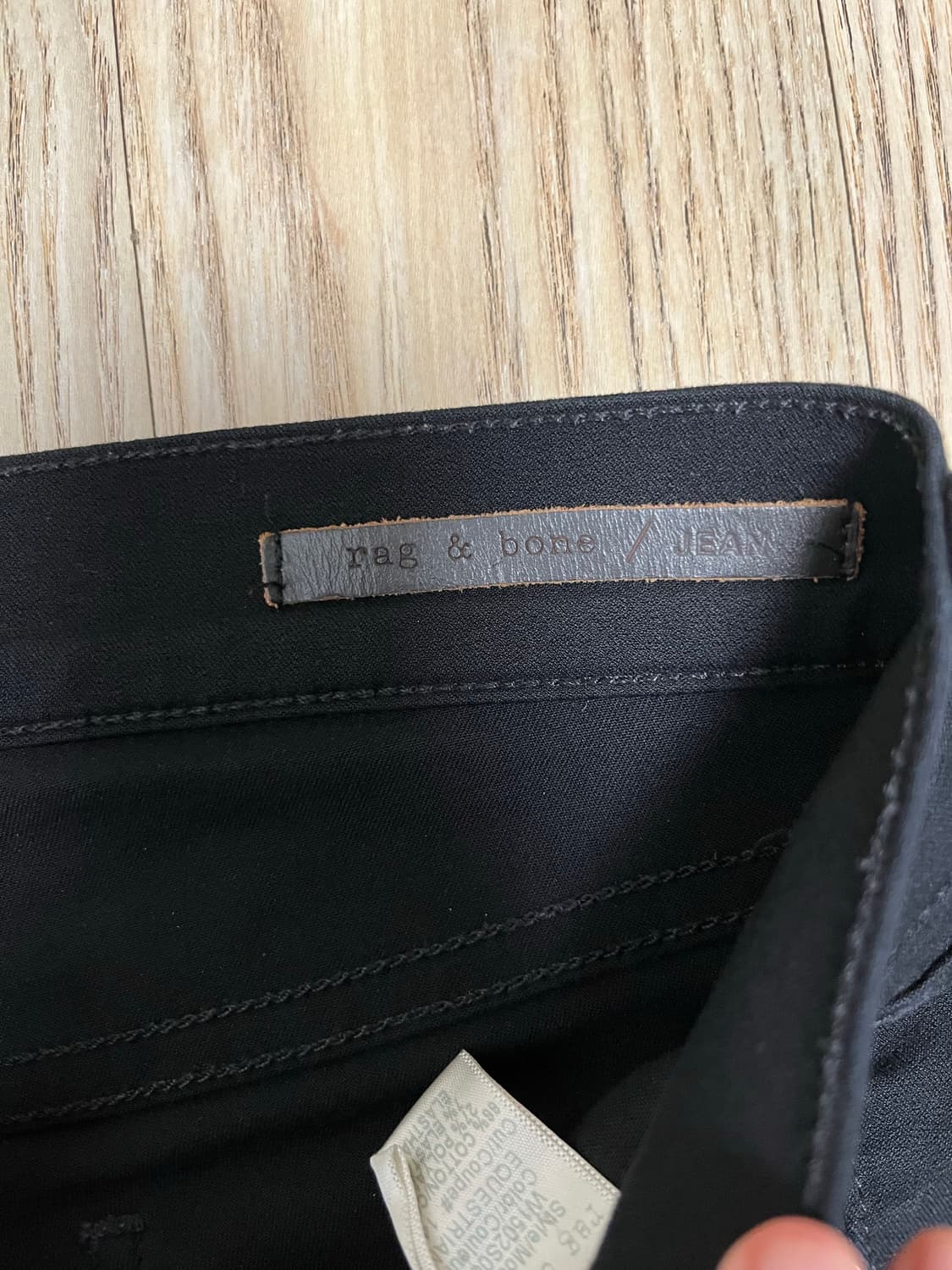 Rag&bone 블랙 스키니진 상품이미지3