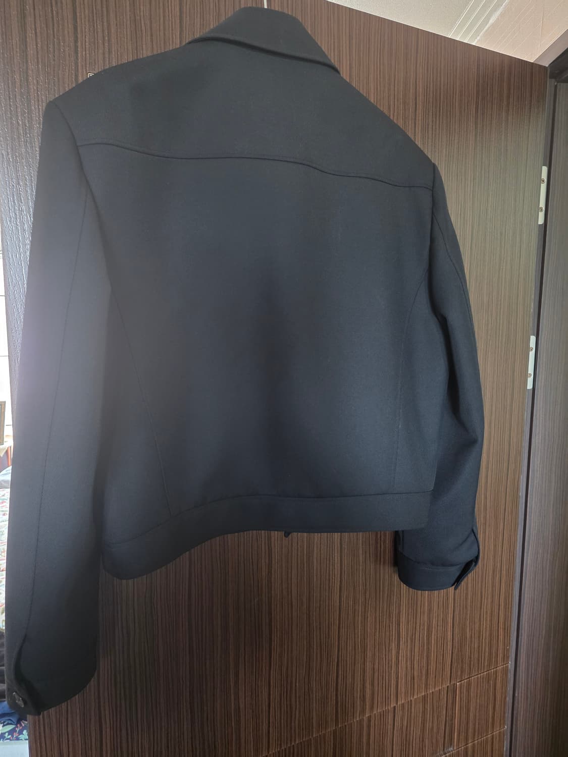 엘무드 마르코스 울 트러커 자켓 46 블랙 상품이미지3