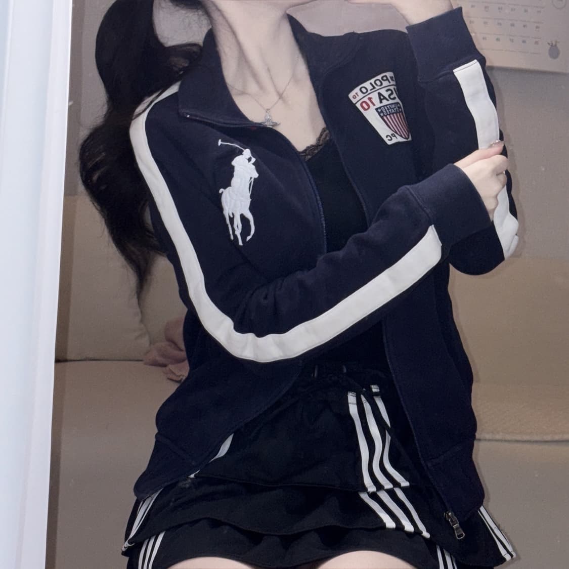 🐰폴로 랄프로렌 빅포니 usa 성조기 희귀매물 집업🪽 상품이미지3