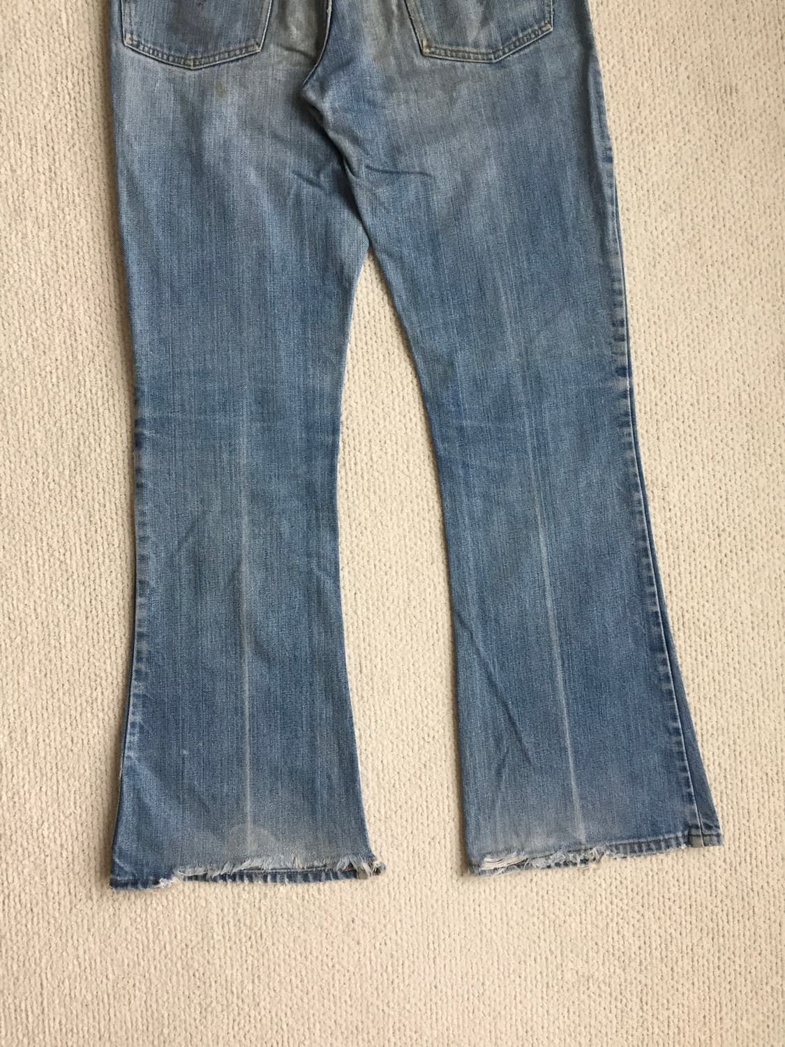 70‘s levis 리바이스 646 벨바텀 부츠컷 데님 상품이미지7