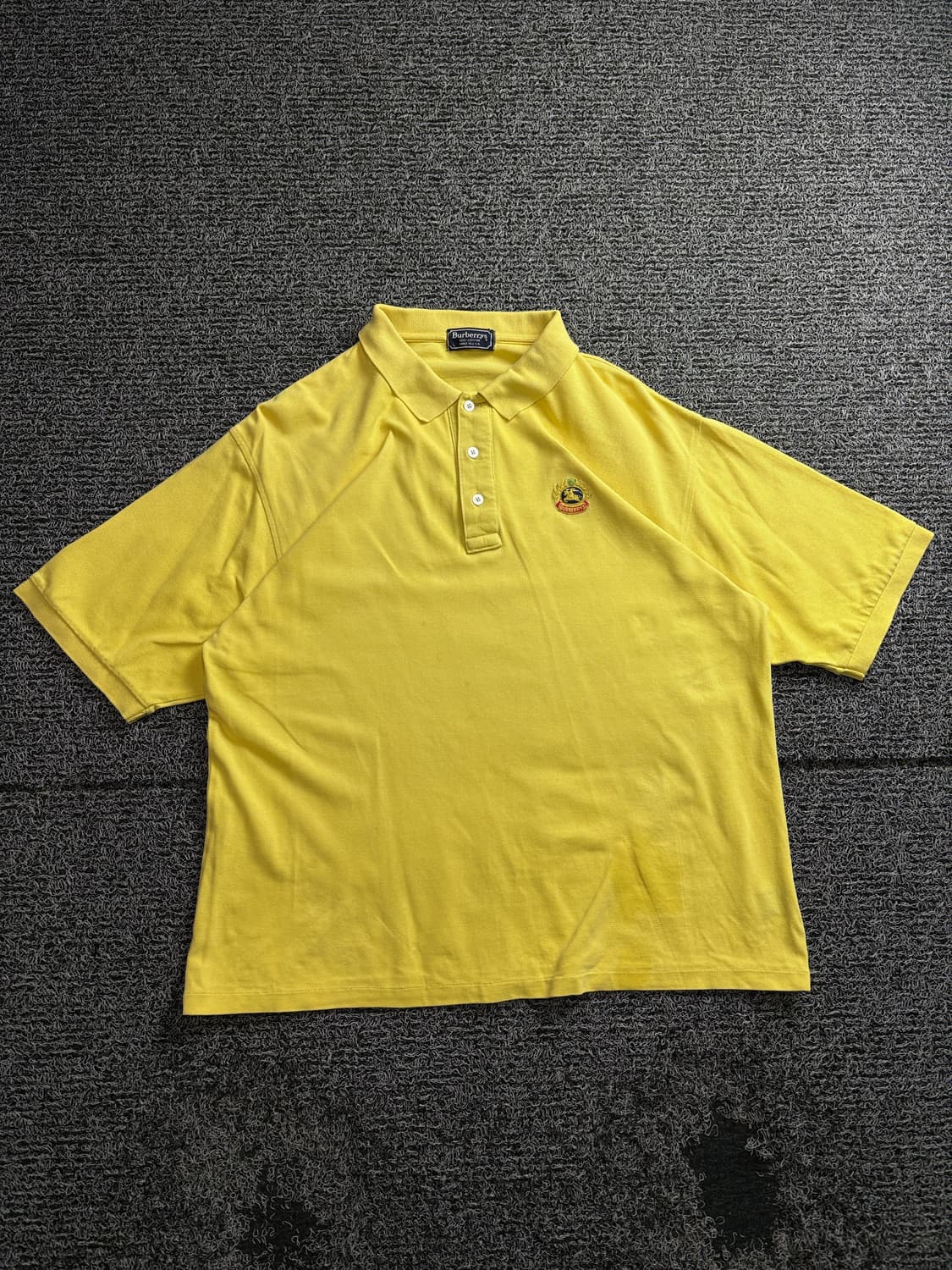 버버리 크레스트 자수로고 피케이 반팔티 3122 상품이미지2