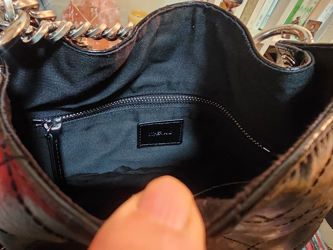 아더앤드 퀼팅카마-천연소가죽-블랙 상품이미지8