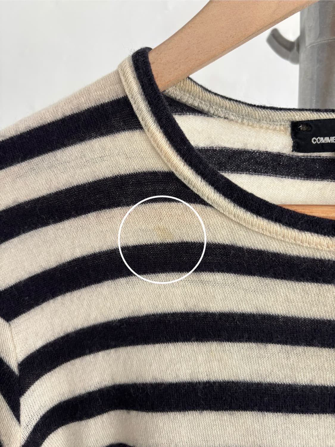 CDG tricot 꼼데가르송 트리콧 단가라 울 원피스  상품이미지9