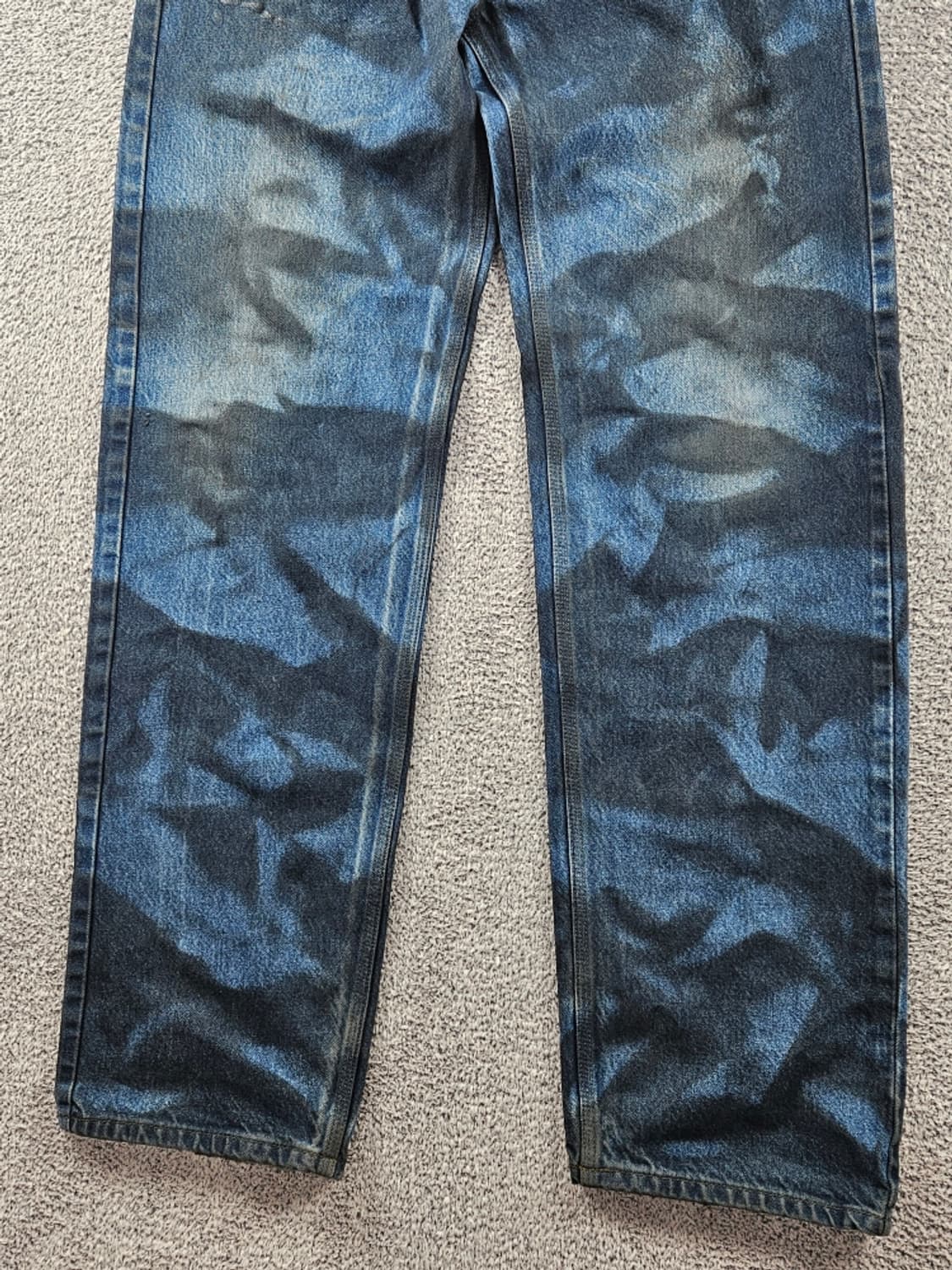 칼하트 밴딩 다잉 워시드 커스텀 데님 팬츠 (36X36추정)/ 11043 상품이미지6