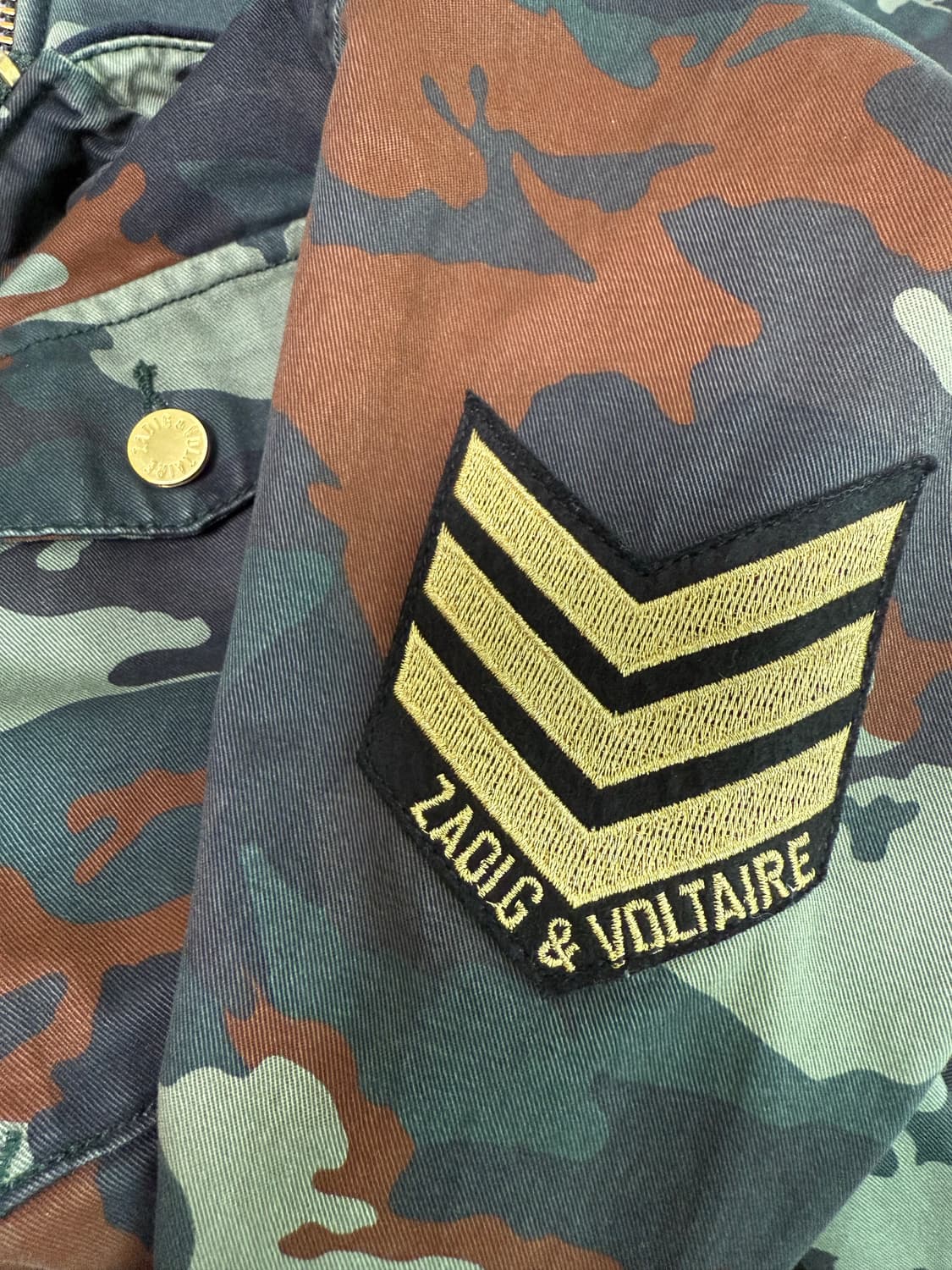 Zadig&Voltaire 카모 자켓 쟈딕앤볼테르 상품이미지2