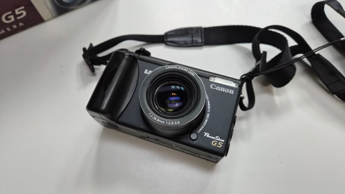 작례O 하이엔드 정점 파워샷 g5 풀박스 신품급 디지털카메라 빈티지 디카 상품이미지7