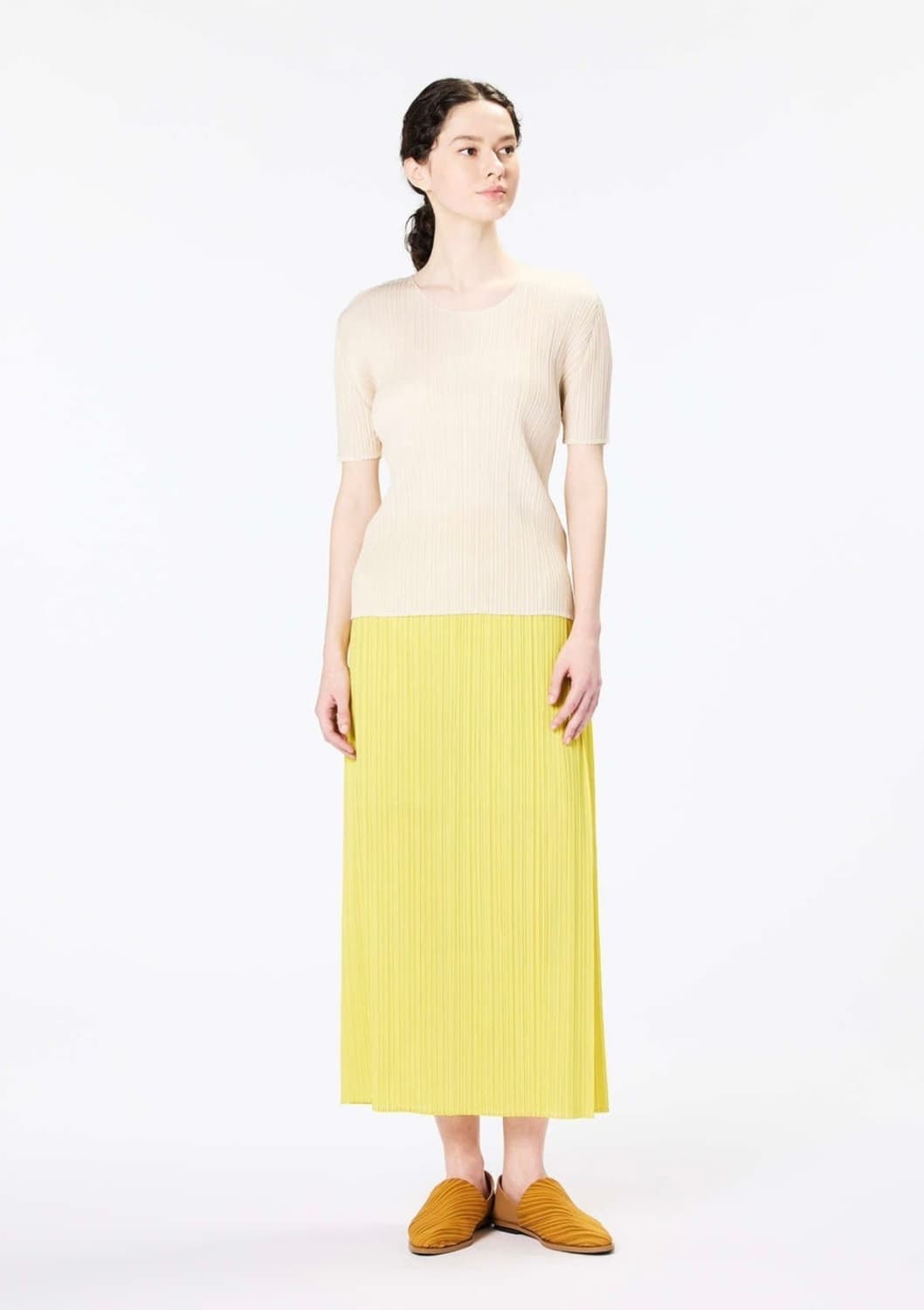 플리츠플리즈 4월 먼슬리 스트레이트 스커트 상품이미지8