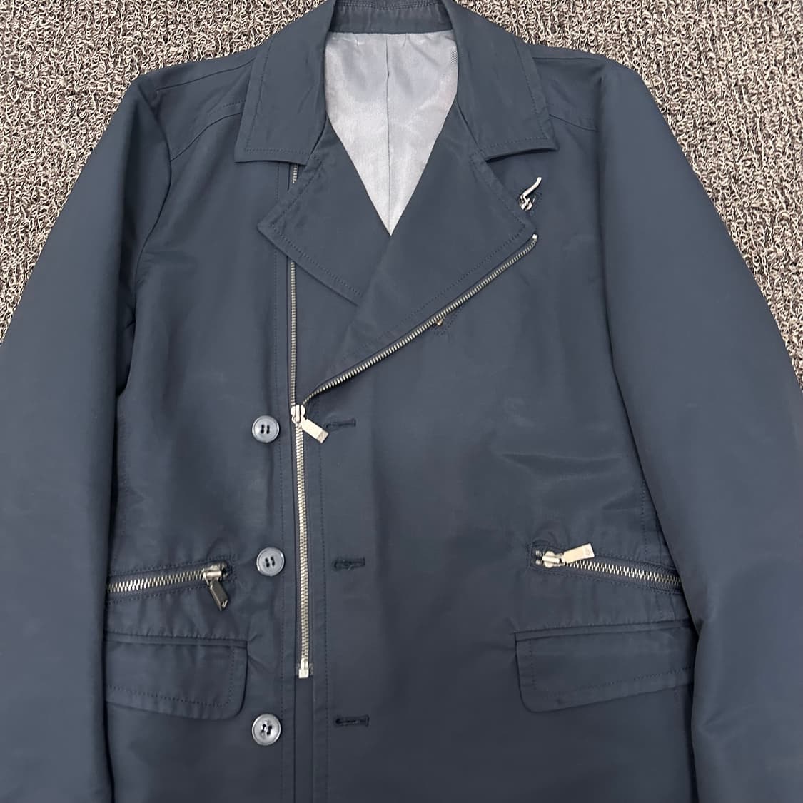 INTERMEZZO 인터메조 코튼 나일론 혼방 자켓 100(L) 상품이미지2