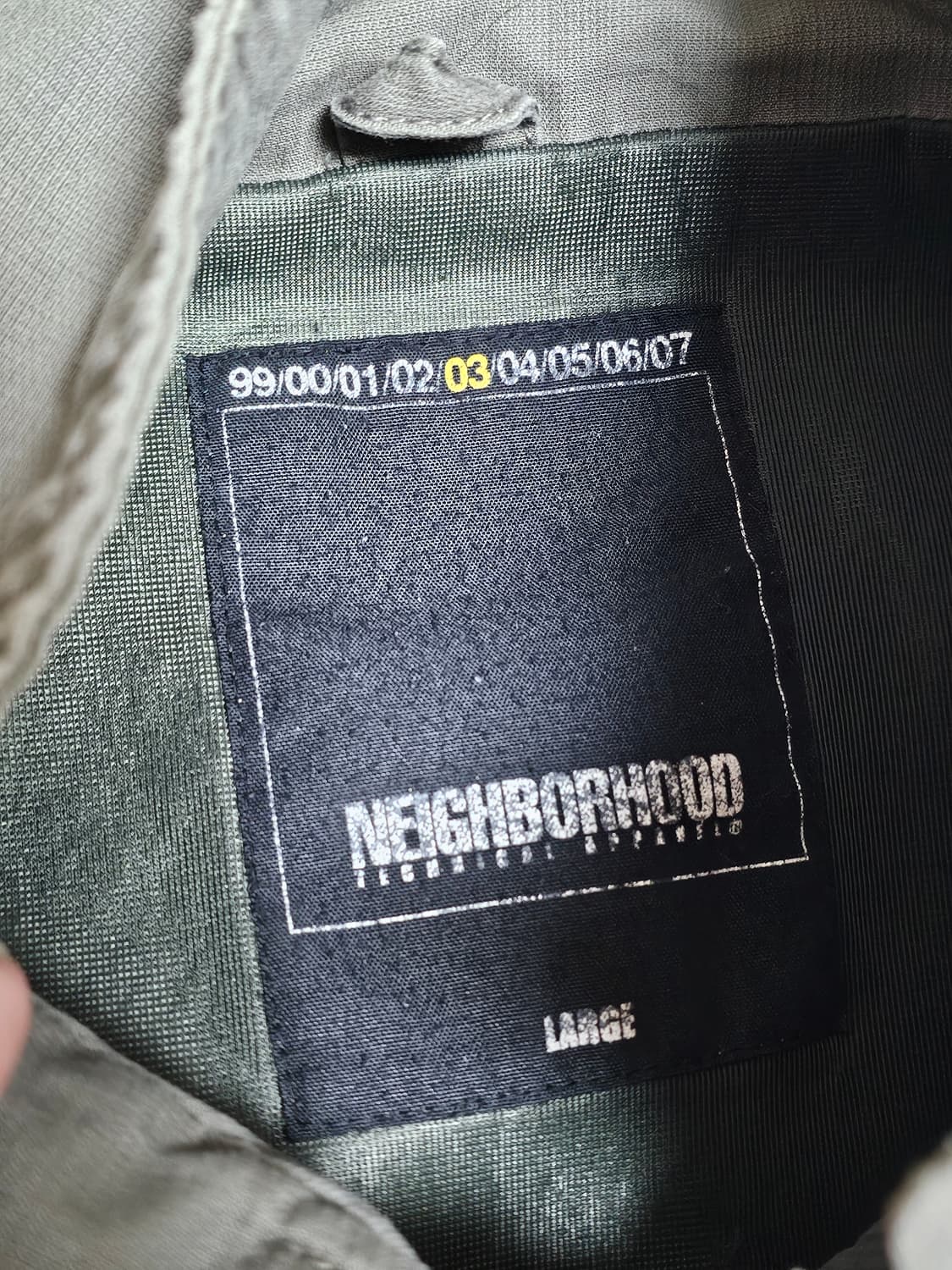 [L] 03 네이버후드 밀리터리 자켓 상품이미지8