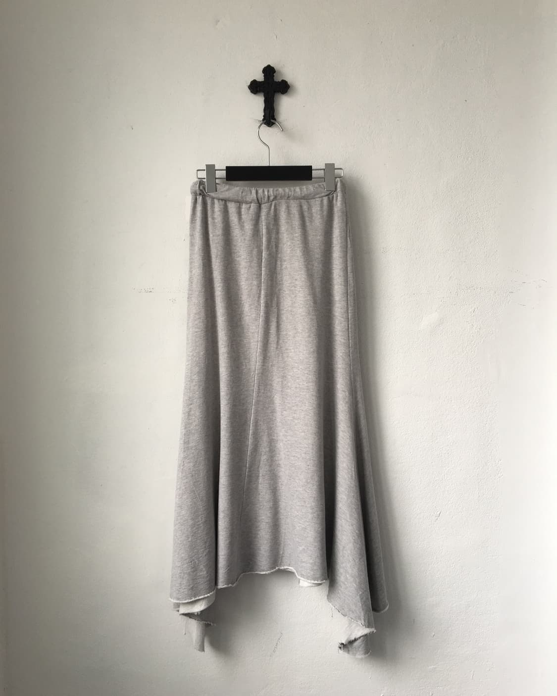 Unbalanced sweat skirt 상품이미지3