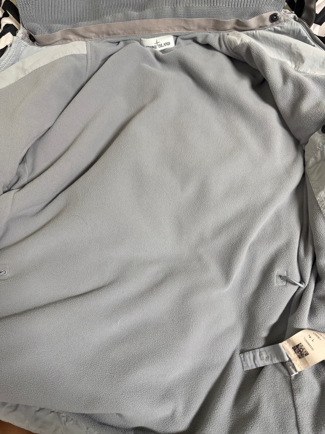 스톤 아일랜드 다비드 라이트-TC 마이크로 파일 자켓 L 상품이미지3