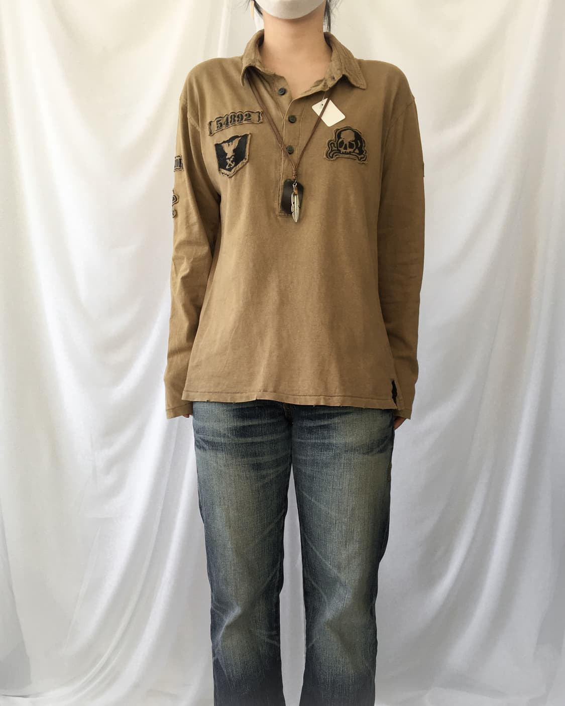 feather pendent necklace 상품이미지6