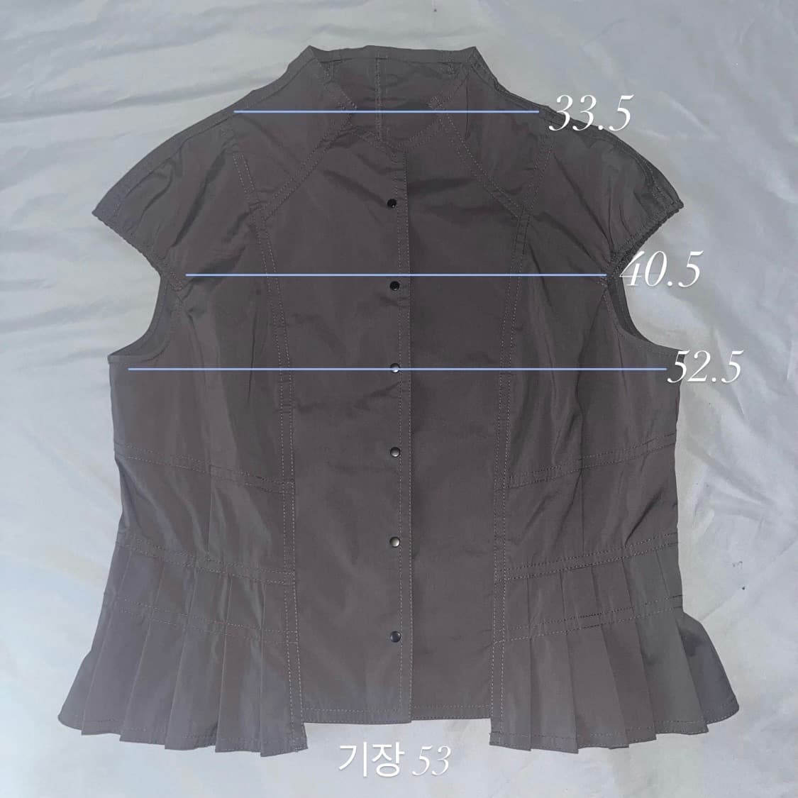 hiroko bis cool brown top 상품이미지7
