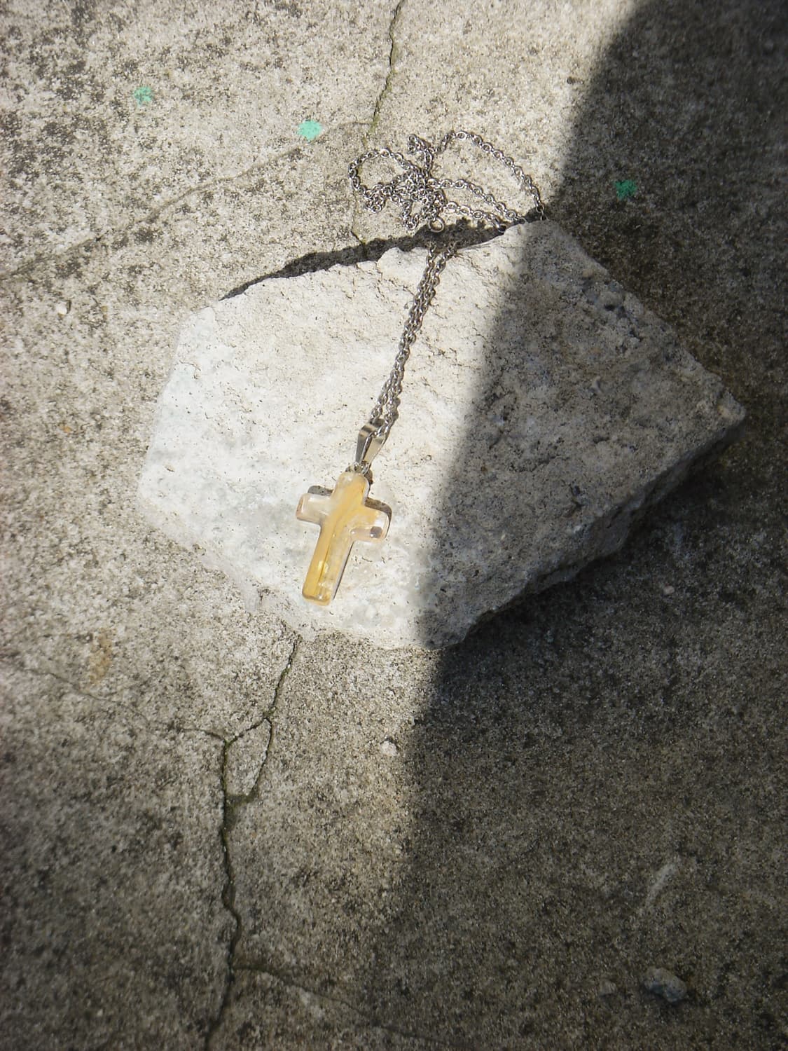 010 Yellow Cross Necklace 상품이미지1