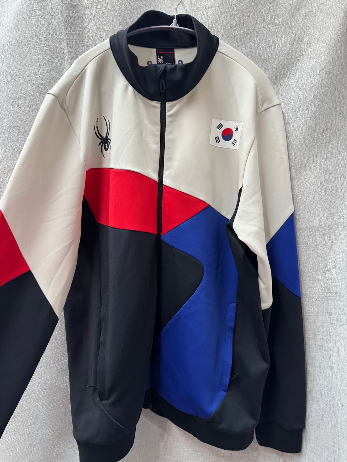스파이더 국가대표 팀코리아 선수용 트랙탑 XL(L) 상품이미지1