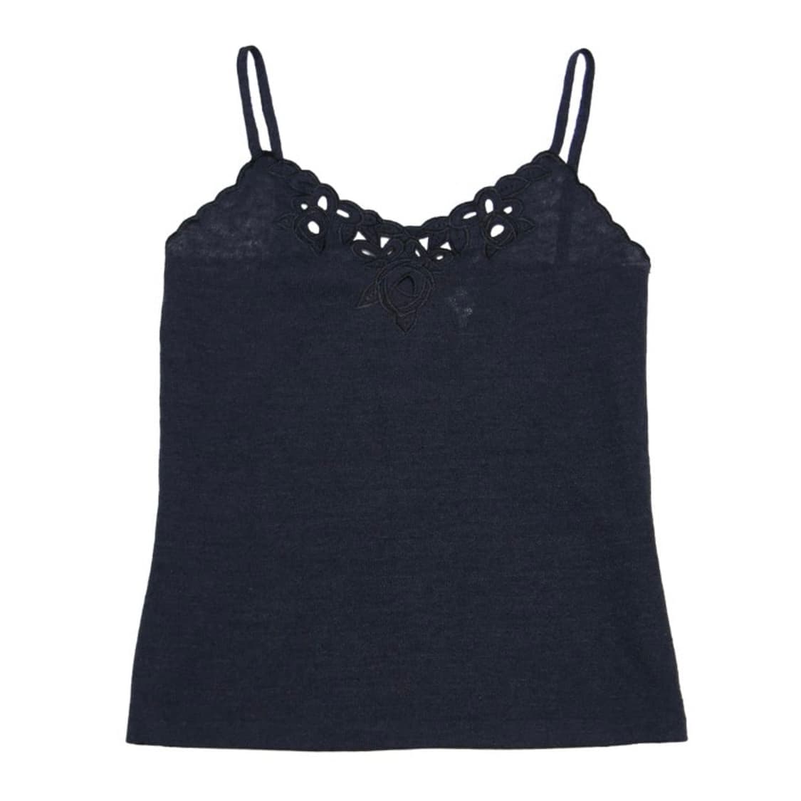Flower Back Button sleeveless 상품이미지2