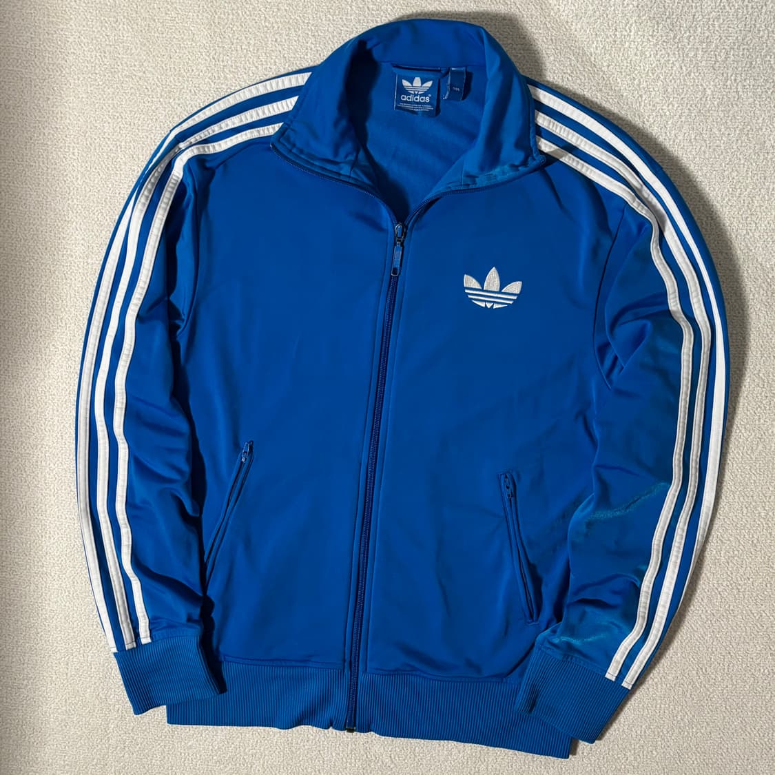 아디다스 구파이어버드 블루 파흰 져지 상품이미지1