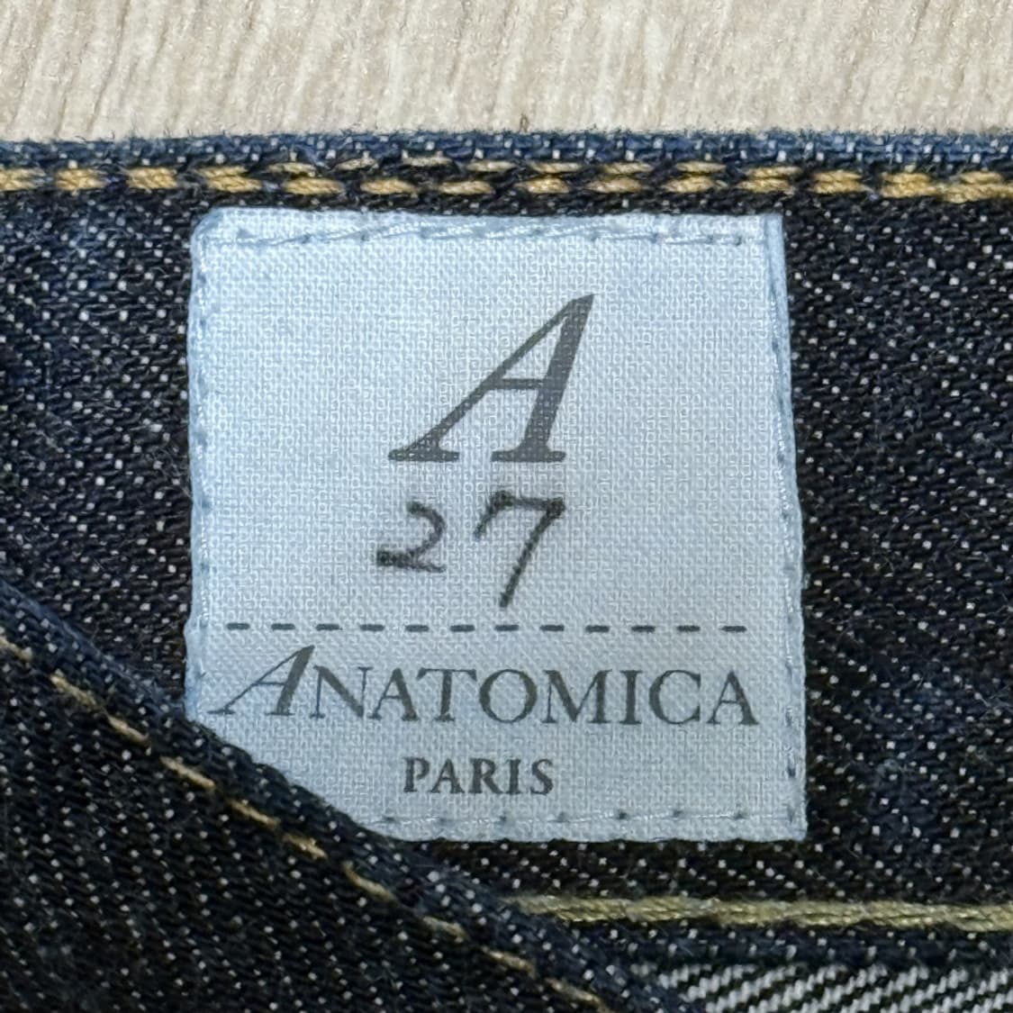아나토미카 618 마릴린 1 셀비지 데님 ANATOMICA 상품이미지7