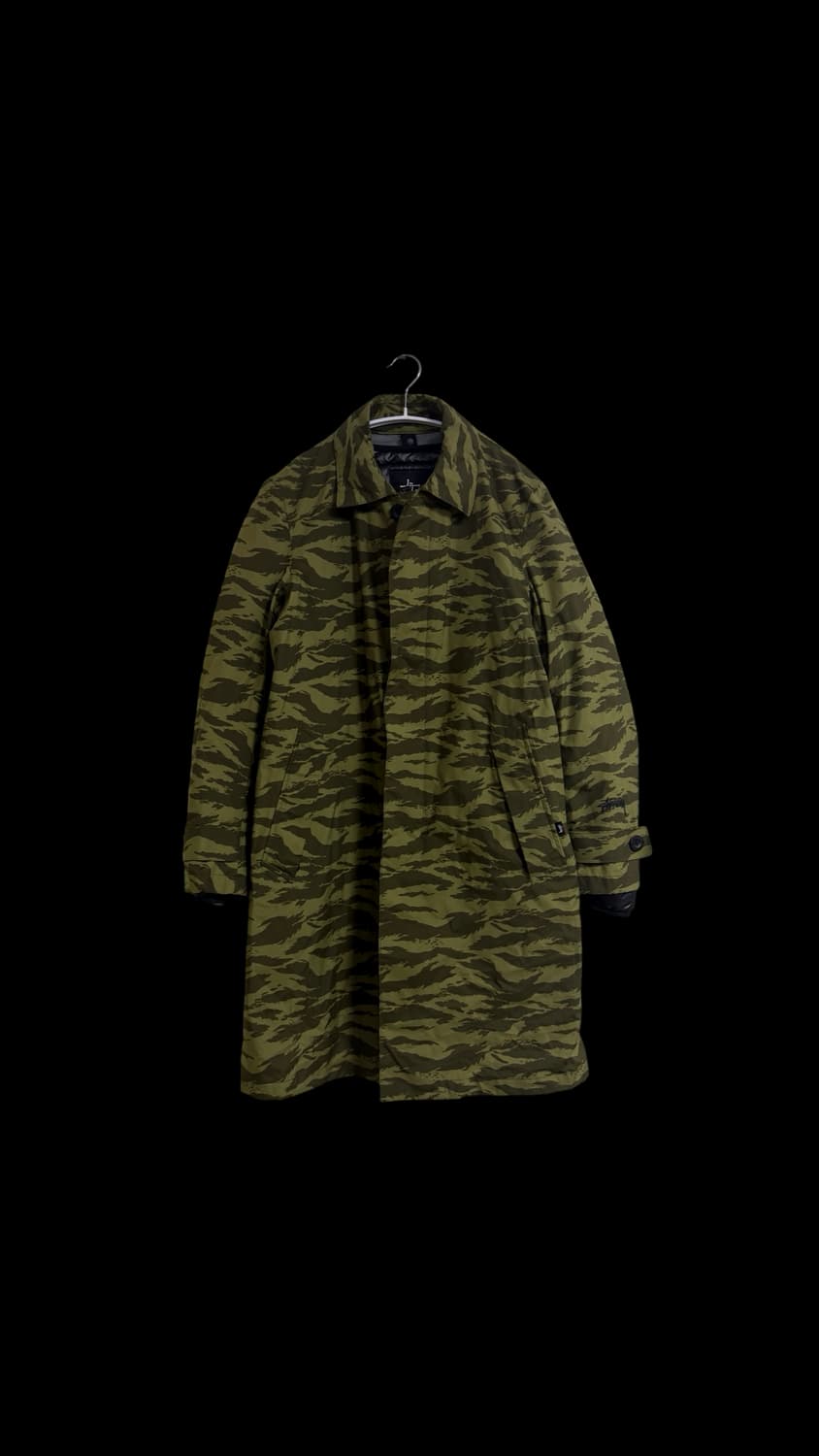 STUSSY x OGAWA 타이거 카모 코트 상품이미지1