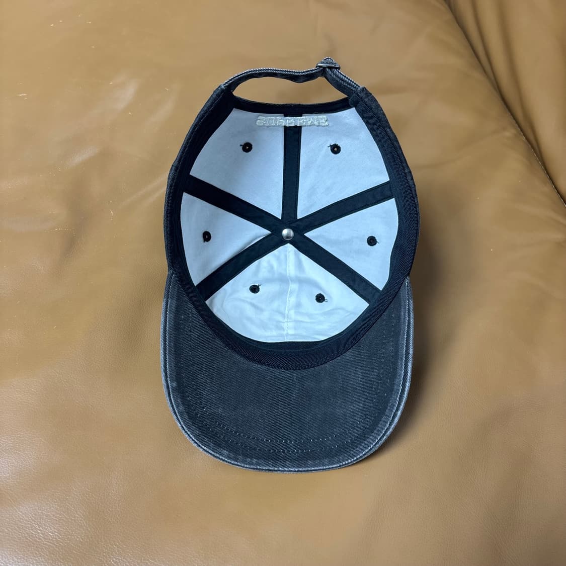 슈프림 6패널 볼캡 모자 잭다니엘 블랙 상품이미지6